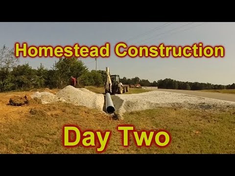 Homestead Construction - Day 2