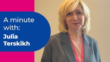 A Minute With: Julia Terskikh