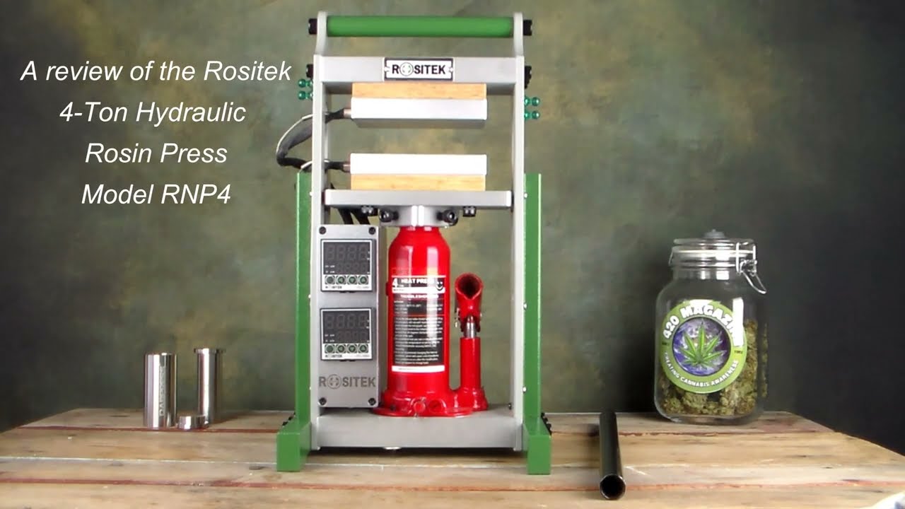 ROSITEK Ignis 4-Ton Hydraulic Rosin Press | Modular 3x5