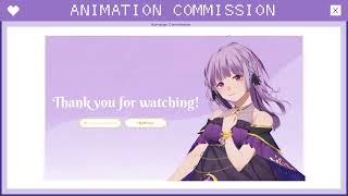 Amanogawa Kimi  Vtuber Animated Overlay Commission