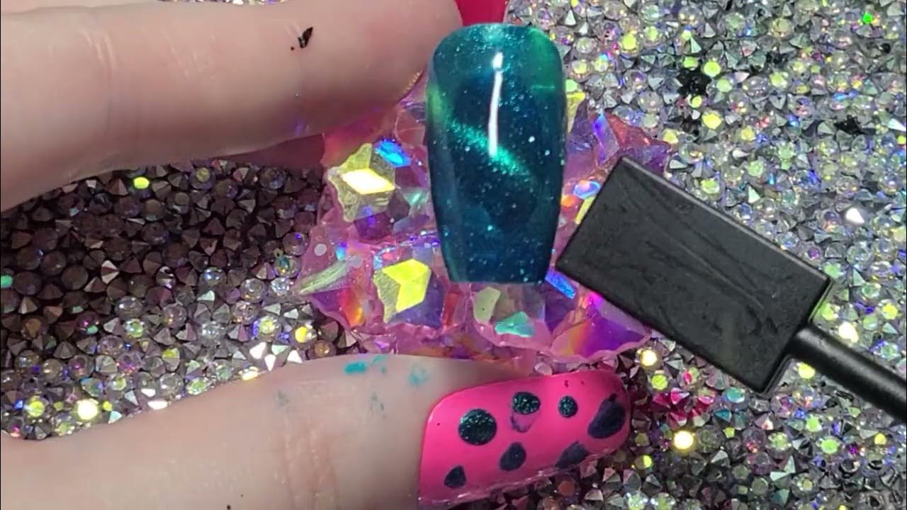 Magnetized Nail Polish Designs for Acrylic Nails - wide 3
