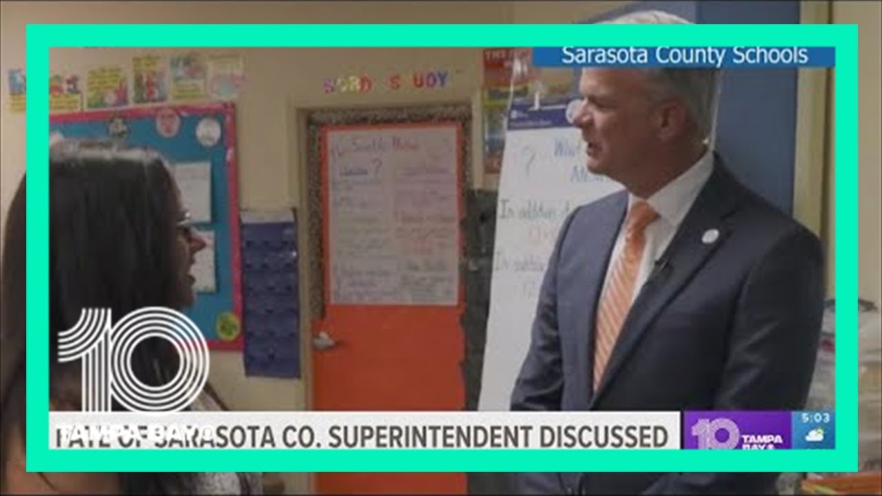 Fate of Sarasota County Schools superintendent discussed during meeting ...