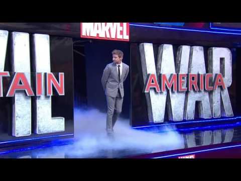 Captain America Civil War European Premiere - B-Roll Part 1