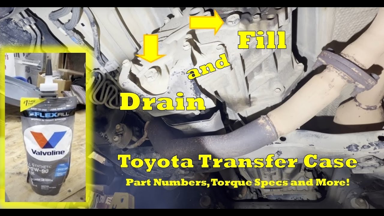 Toyota 4Runner 4wd Transfer Case Service