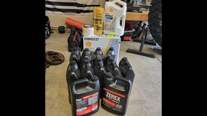 (2023) Caterpillar 3126 Engine oil change and radiator flush on M1084A1 LMTV/FMTV/MTV.