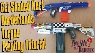Tutorial - Nerf Retaliator Repainted As A Borderlands Torgue Ault Rifle
