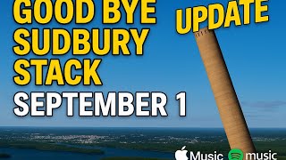 Sept 1,2025 Sudbury Superstack Demolition 🇨🇦 | Vale Mining Landmark Comes Down in Canada.