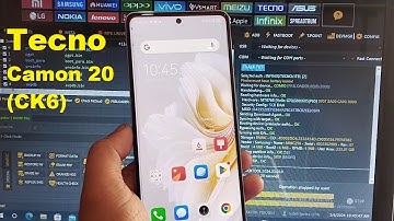 TECNO CAMON 20 (CK6) FRP BYPASS UNLOCK TOOL ! 100% DONE .