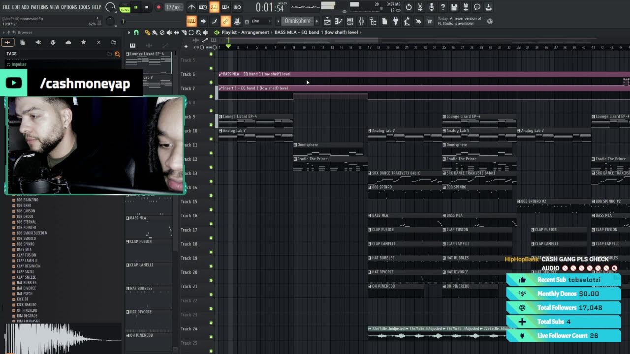 cashmoneyap back cooking up w/ youngkio & danielmoras