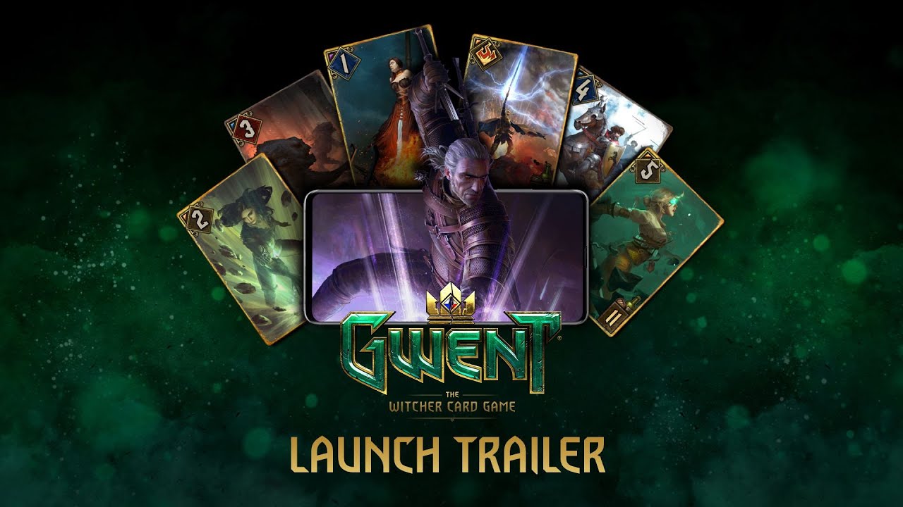 Gwent The Witcher Card Game Android Launch Trailer Youtube