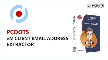 How to extract eM client email addresses?