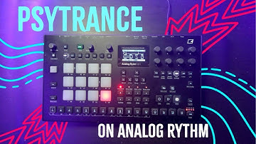 PSYTRANCE 👽 ALIEN SOUNDS in 5 minutes // Elektron Analog Rytm Tutorial