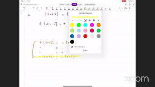 P3 Modulus Part 1 | Solving Modulus Equations and Inequalities | A-level Math 9709 - P3 Crash Course screenshot 1