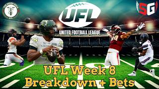UFL Week 8 Power Rankings + Best Bets | Doc's Sharp Picks! screenshot 5