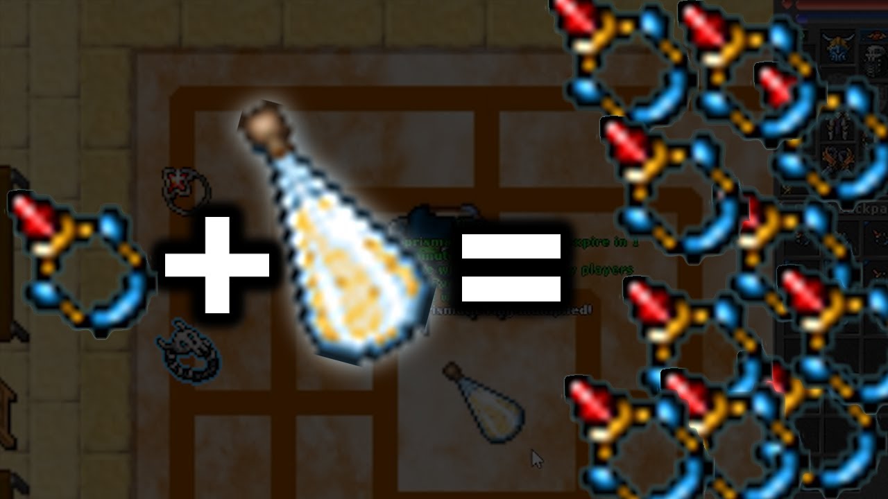 How to MULTIPLY PRISMATIC RINGS - Tibia Quick Tips 