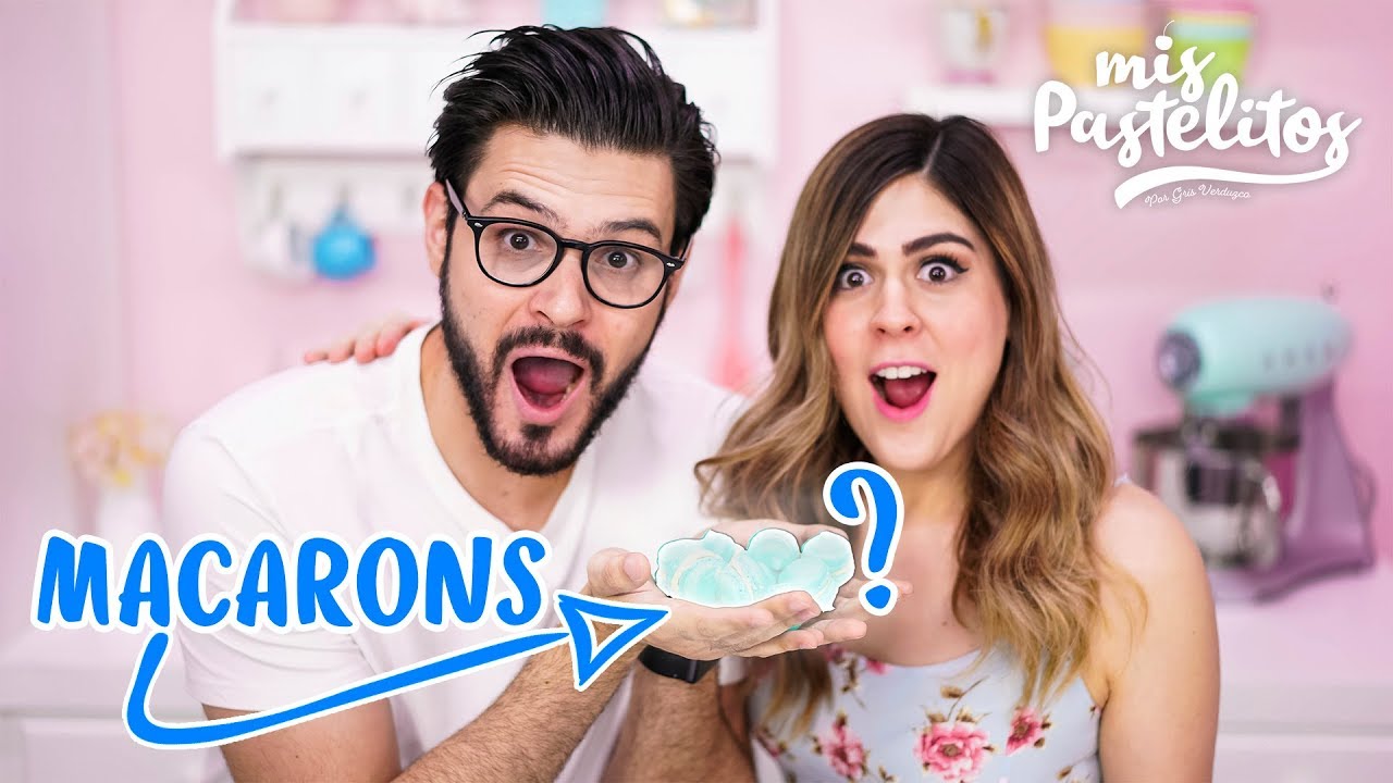 CHARLY HACE MACARONS SIN AYUDA ¿LE SALIERON? | MIS PASTELITOS | Mis Pastelitos