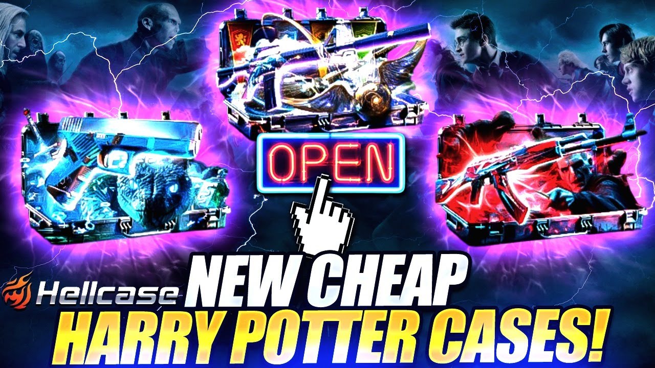 NEW CHEAP HARRY POTTER OPENING ON HELLCASE ! !? ! HELLCASE PROMO CODE 2025 ! HELLCASE CASE OPENING !