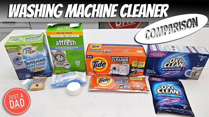 Best Washing Machine Cleaner Comparison affresh, Tide, Oxi Clean, True Fresh. Who Wins?