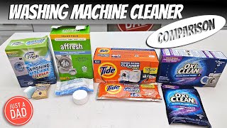 Best Washing Machine Cleaner Comparison Affresh, Tide, Oxi Clean, True Fresh. Who Wins?