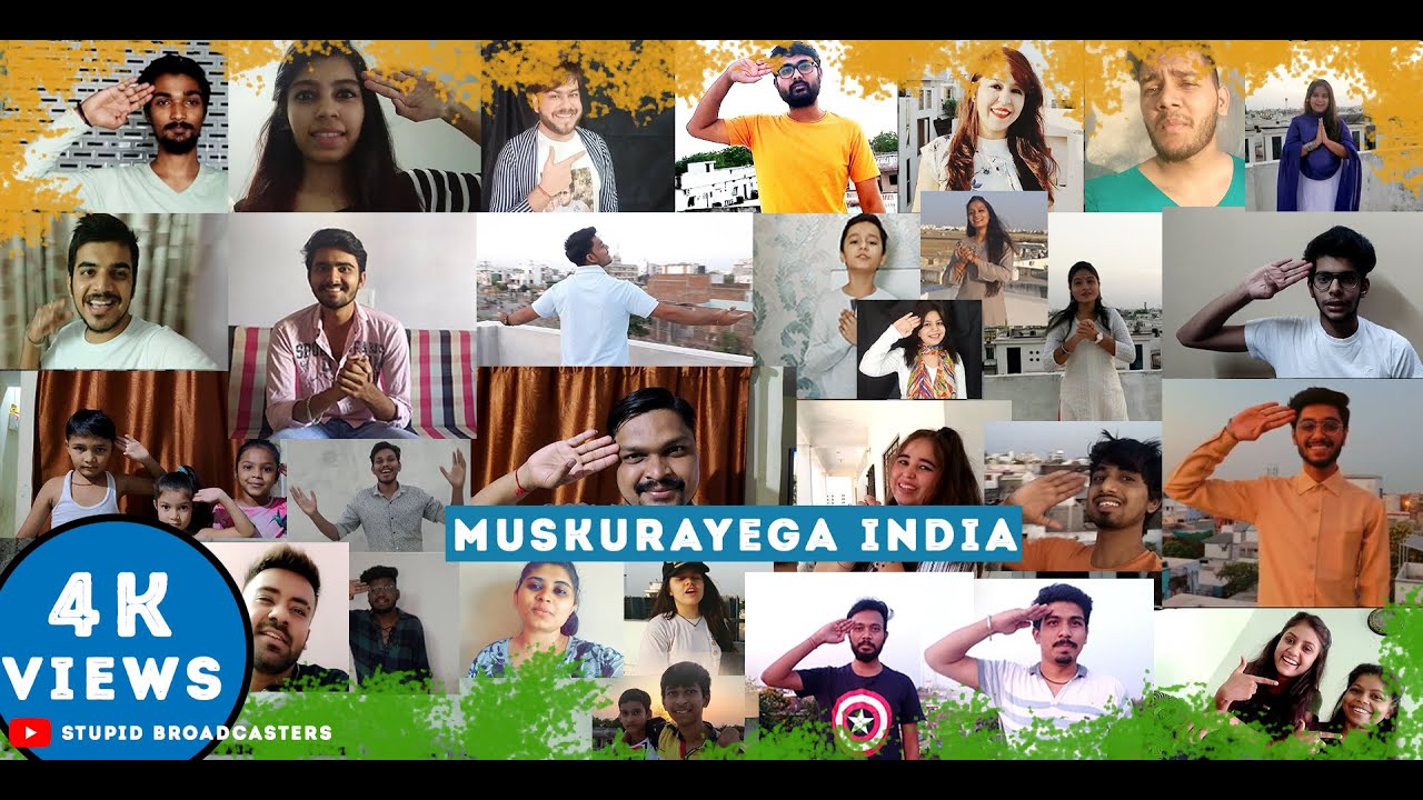 Muskurayega India Video || New Song 2020 || Video Song By Stupid broadcasters