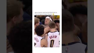 Aaron Gordon with the CLUTCH finish as Chet Holmgren chokes the game 🫣 #ballercontent