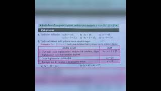 6-Cı Sinif Riyaziyyat Səh 105 Tənlik. Rafiq Vəliyev