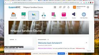 How to navigate zoom feature in ilearn