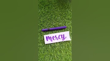 mercy name calligraphy #namestatus #viral #calligraphy #nameart #namecalligraphy #art #shorts