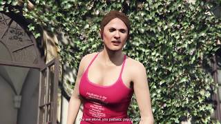 Grand Theft Auto V_مايكل يمارس اليوغا وجيمي يخدر والدة الطبق الطائر screenshot 4