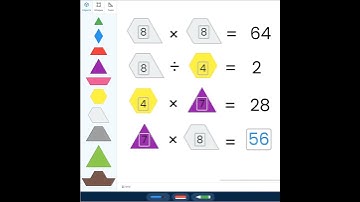 Algebraic Reasoning with Addition, Subtraction, Multiplication & Division using Digital Manipulative