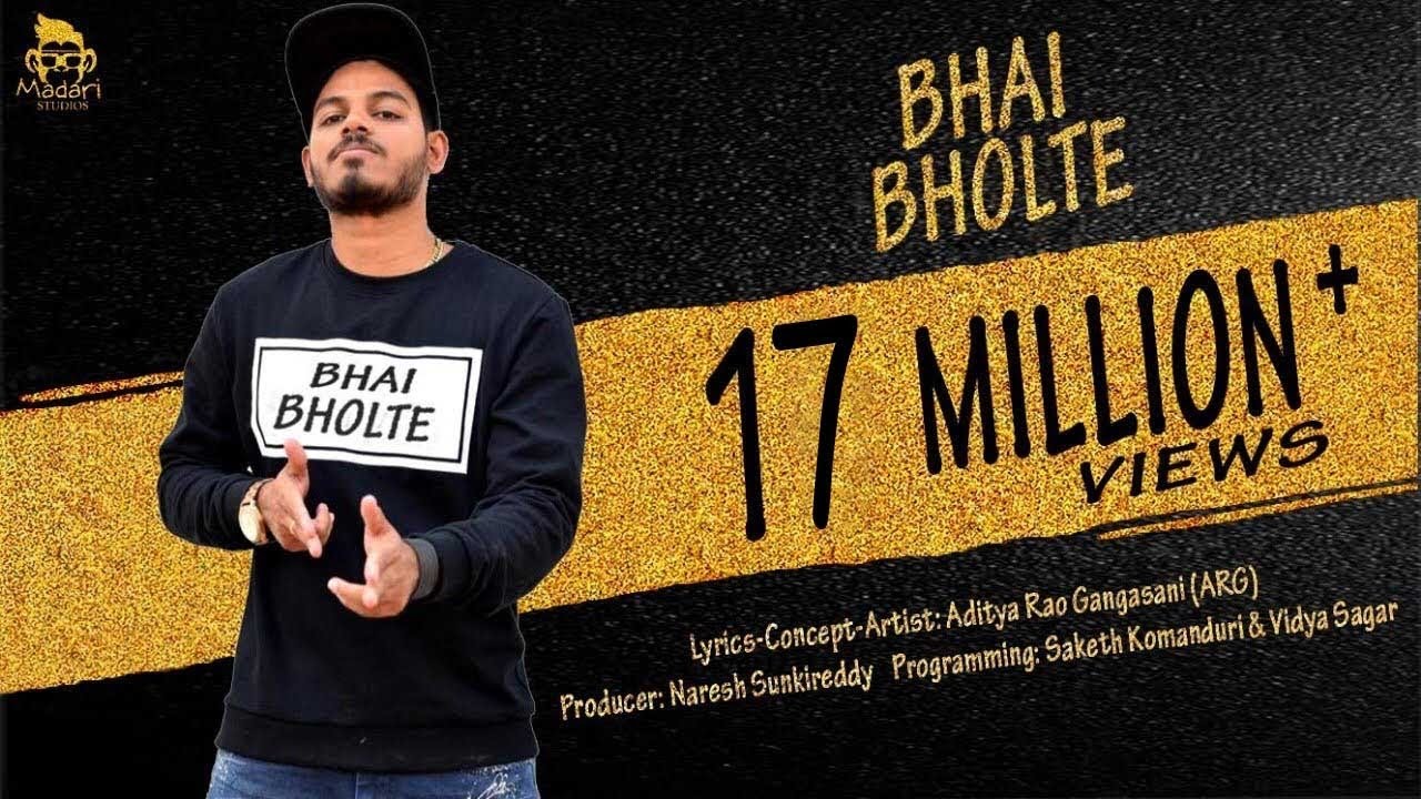 BHAI BHOLTE Official Video      Aditya Rao Gangasani ARG