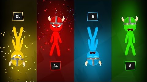 Stickman Party 1 2 3 4 Mini Games - Gameplay walkthrough Part 9 - ( iOS , Android )