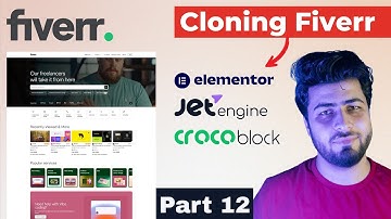Cloning Fiverr - Editing Profile from Seller Dashboard | Part 12 | Elementor | JetEngine