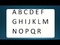 A TO Z, ABCD, LEARN LETTERS, ALPHABET SONG