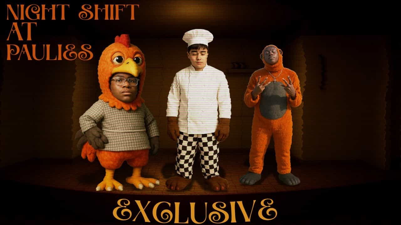 эта игра совсем не страшная *подмигиваю* [ночная смена в Paulies]