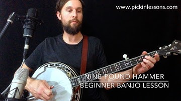 Nine Pound Hammer: Beginner Banjo Lesson