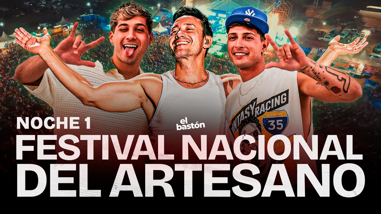 FESTIVAL NACIONAL DEL ARTESANO I NOCHE 1 I LUCIANO PEREYRA Y DESAKTA2 EN VIVO