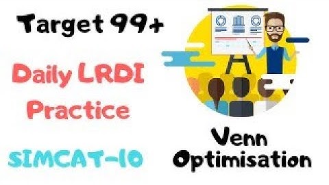 Daily LRDI Practice - SIMCAT-10 | Venn Optimisation