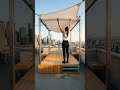 She Built This Entire Luxury Rooftop Oasis BY HERSELF! 🤯 (Wait for the night reveal...)