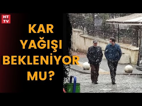 İstanbul&rsquo;a yeniden kar geliyor... Son kar yağışı gibi mi olacak?
