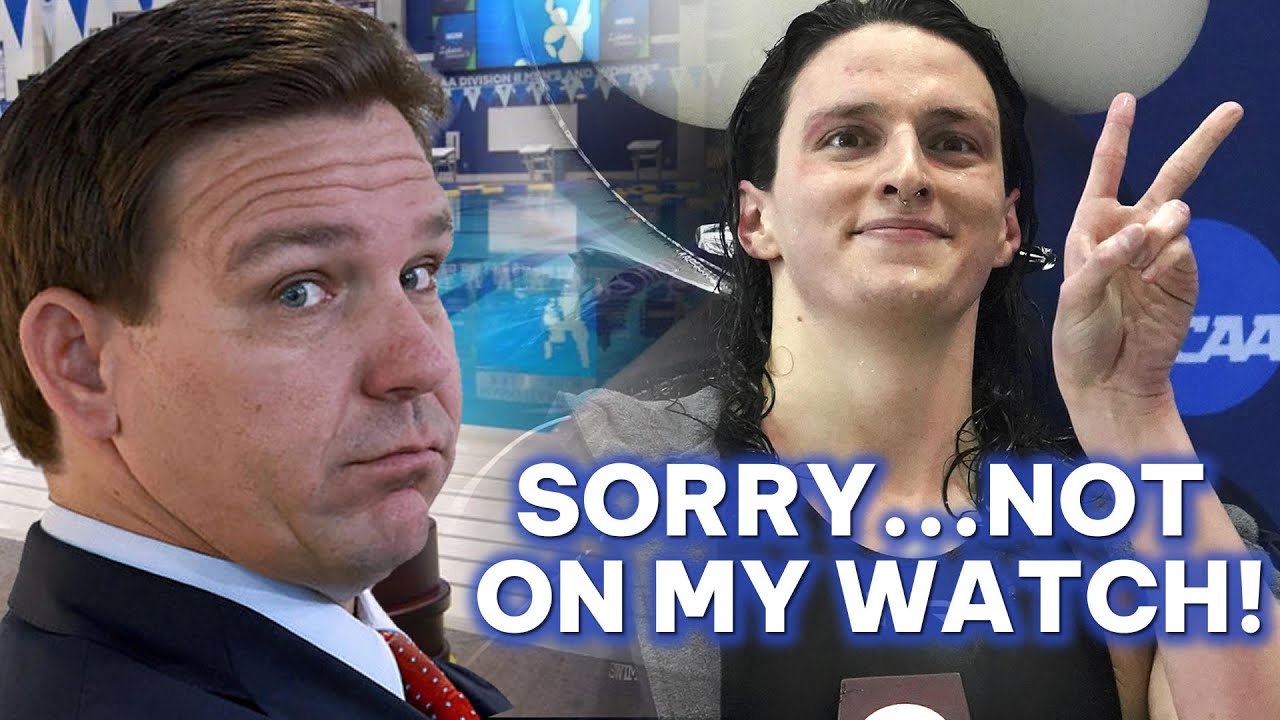 Gov. Ron DeSantis Names Emma Weyant The REAL Swimming Champion...Rebukes Lia Thomas!
