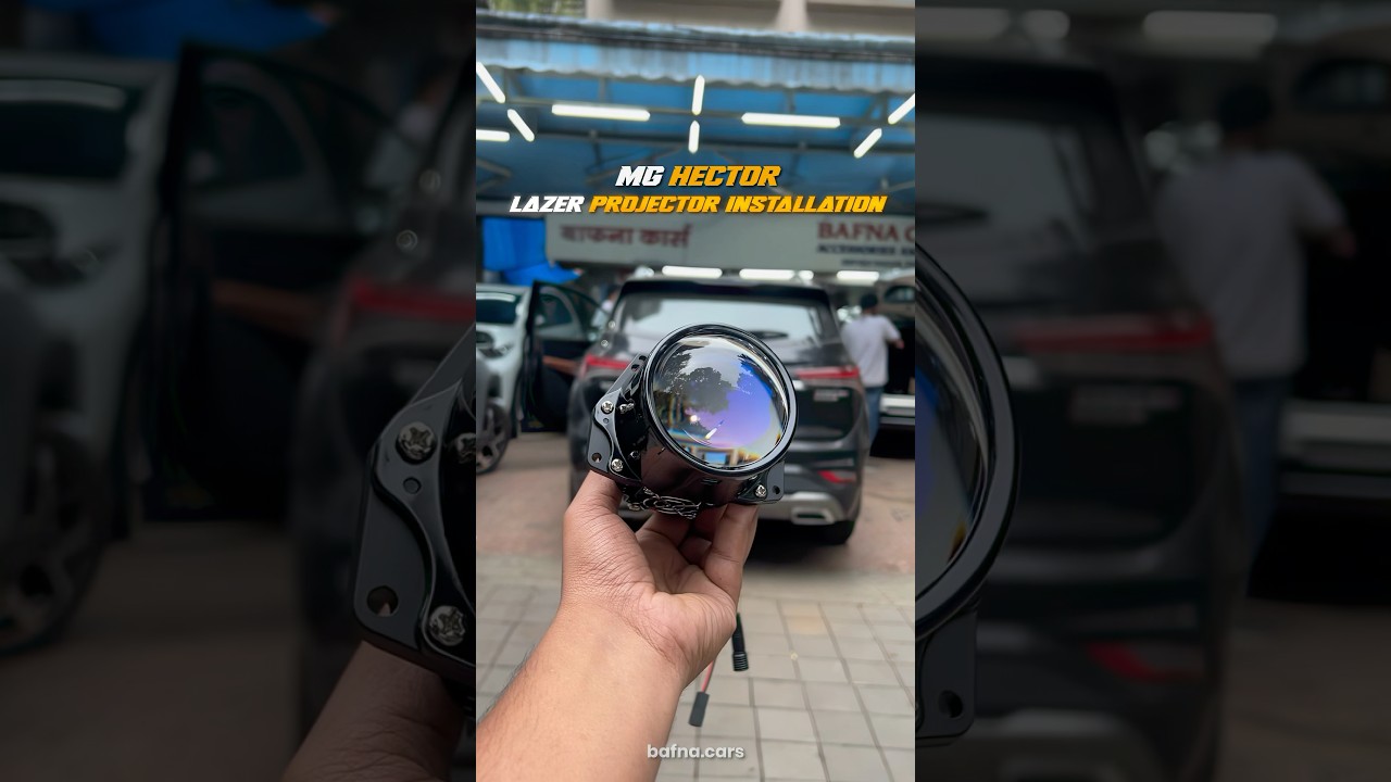 This time mg Hector lights upgrade ⚡️ With Genome Lazer pro 