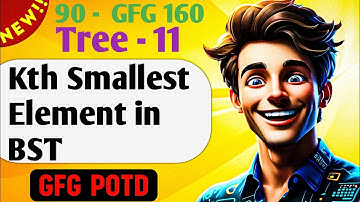 k-th-smallest-element-in-bst | # 90 GFG 160-Day Challenge| GFG POTD