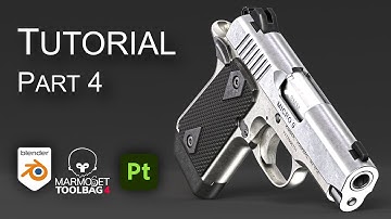 Game Ready Weapon Tutorial pt4: highpoly