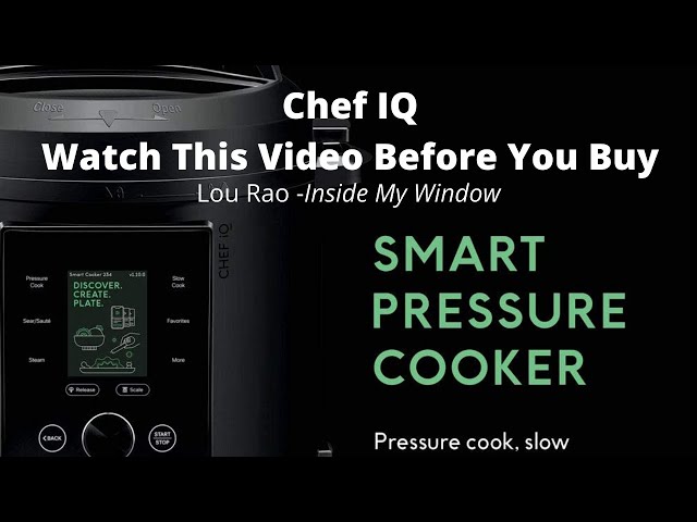 Chef IQ pressure cooker review