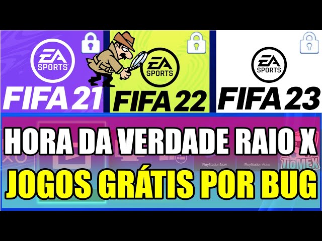 FIFA 22 GRÁTIS POR BUG NO PS4 ?! EA PLAY BUGADA ?! E JOGOS GRÁTIS DAY ONE  DA PLUS !!! 