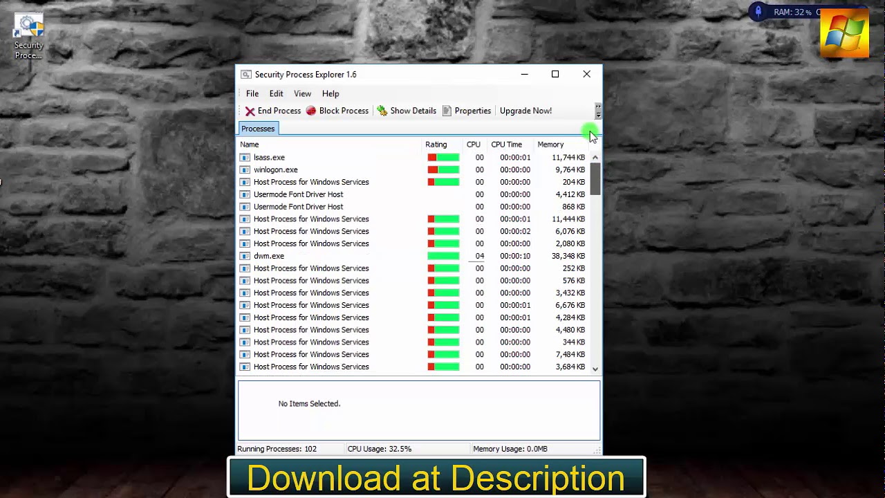 Security Process Explorer 1.6.0 - YouTube