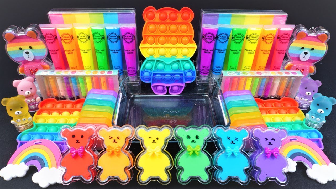 Самое приятное видео про красивых слаймов # ASMR # Slimes