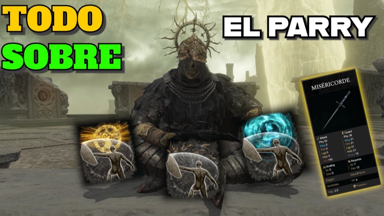 Todo Sobre El Parry - Elden Ring Guia [4K] Tecnicas/Debilidades