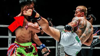 SHATTERING Head Kick KO 🤯😱 Gingsanglek vs. Chorfah Was Insane